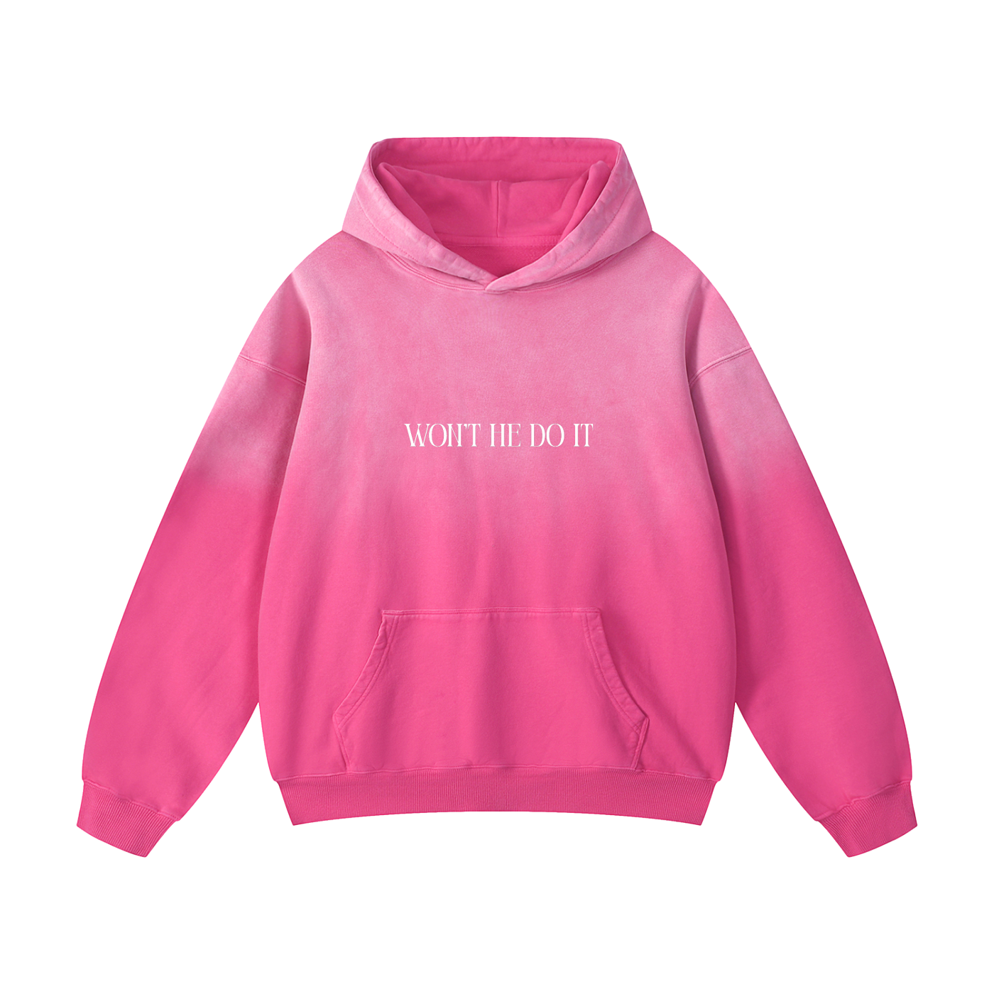 Heavyweight Sunfade Oversize Pink