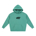Green Oversize Fleeced Hoodie